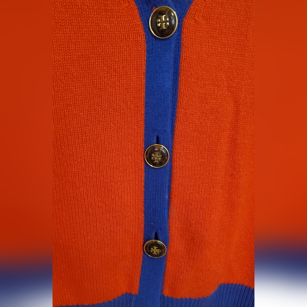 Tory Burch Color Block Cardigan - Picture 4 of 5